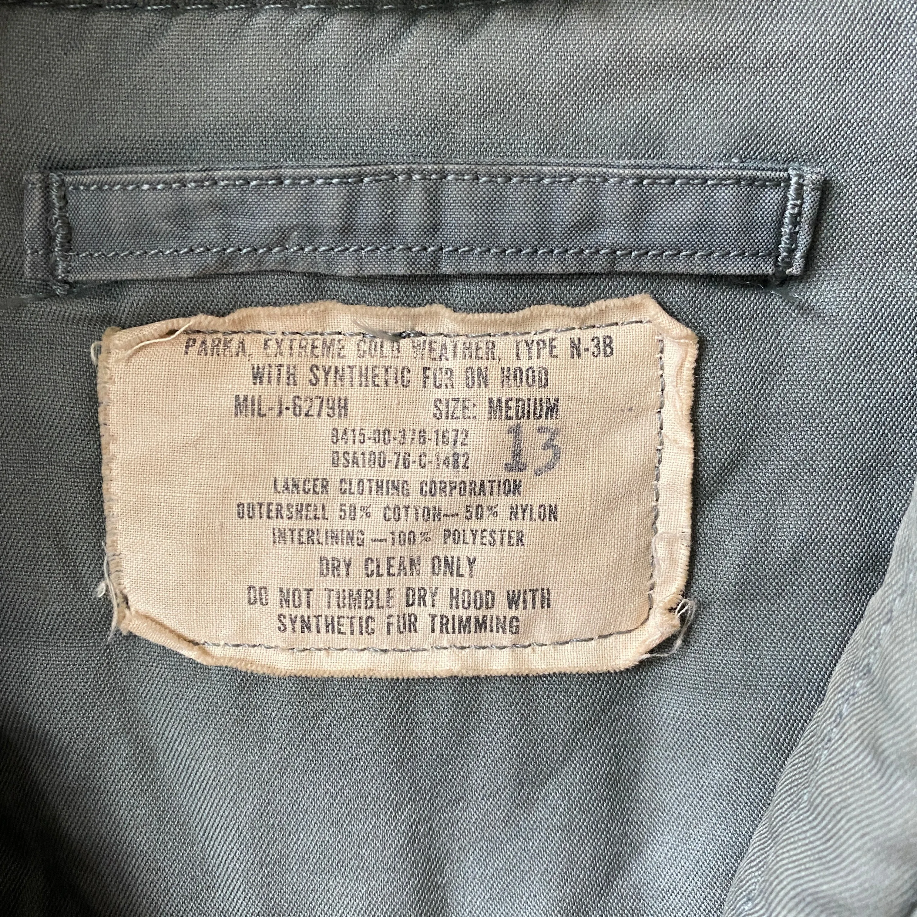 70's N-3B Parka - Medium