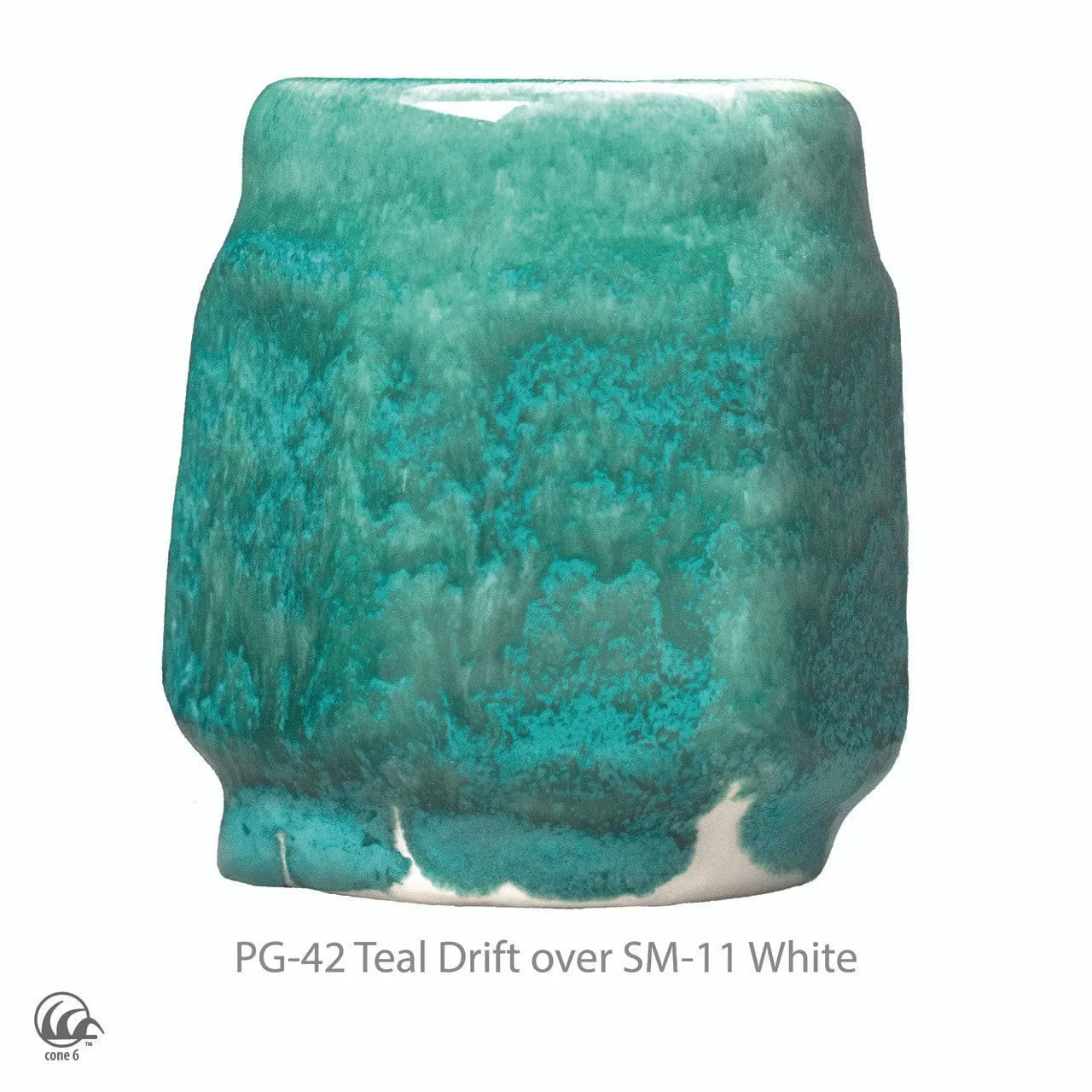 Amaco Phase Glaze PG42 Teal Drift, Pint