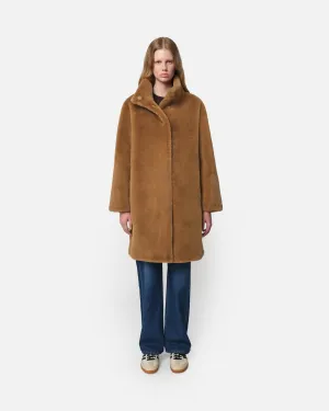 Blair Camel Mid-Length Coat Blair Camel Mid-Length Coat