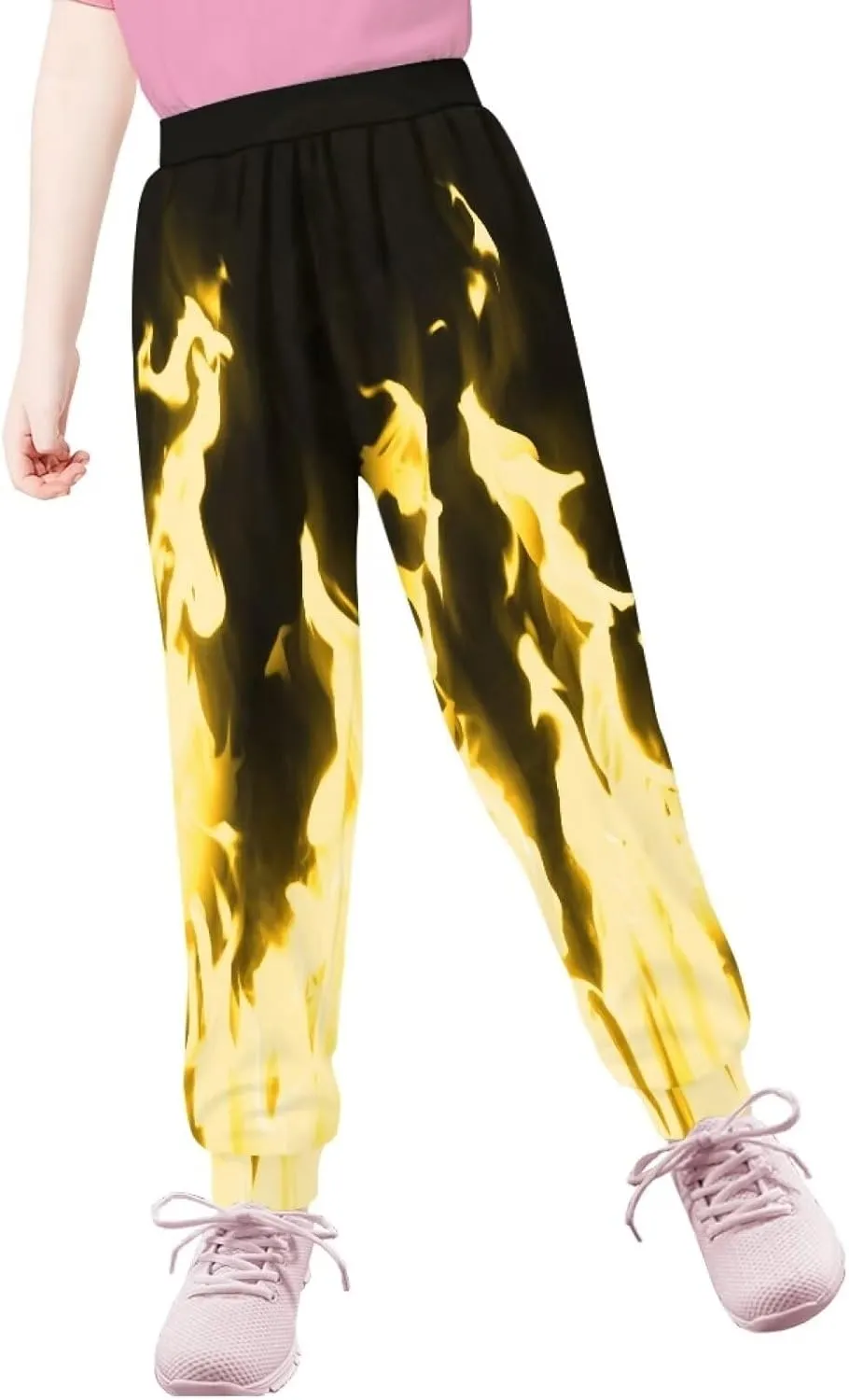Cumagical Cute Sweatpants for Teen Girls Workout Pants for Kids Girls Sport Running Walking Joggers for Boys