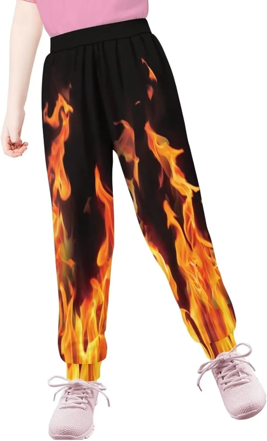 Cumagical Cute Sweatpants for Teen Girls Workout Pants for Kids Girls Sport Running Walking Joggers for Boys