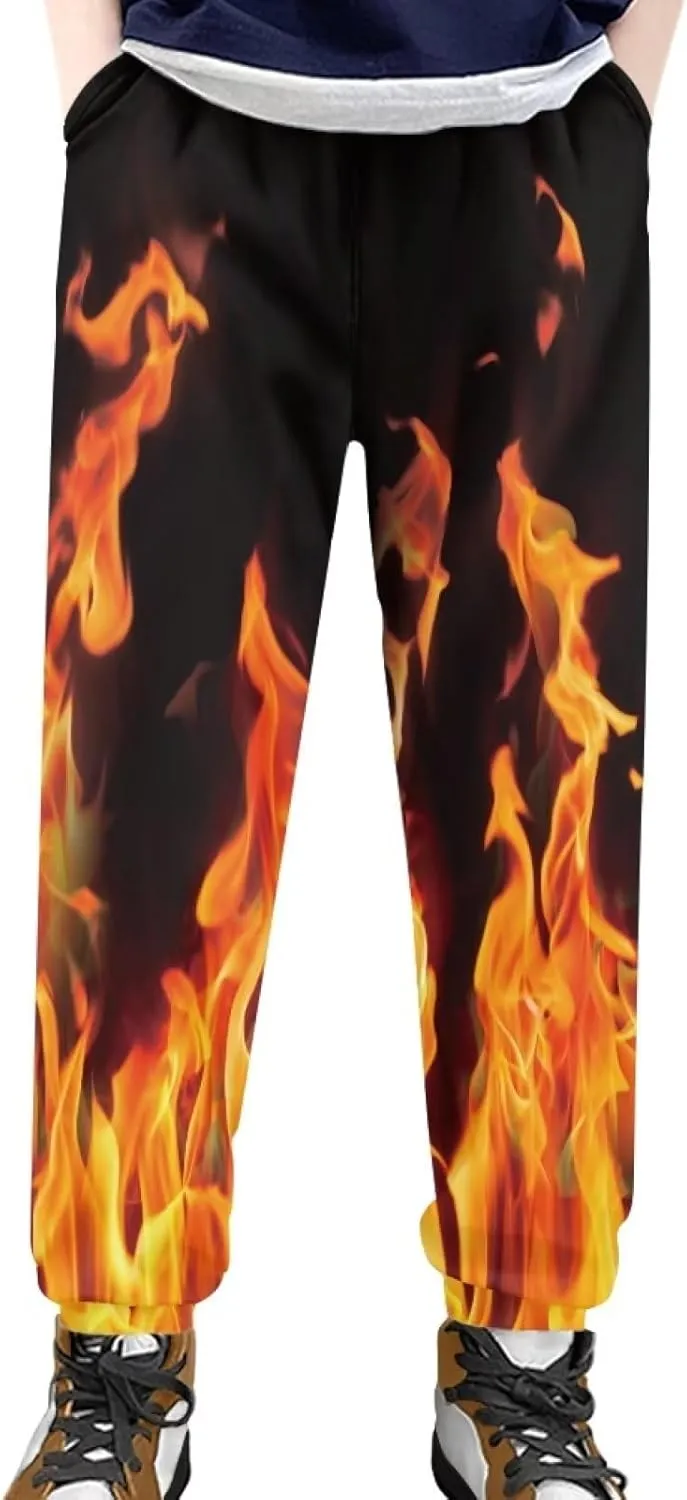 Cumagical Cute Sweatpants for Teen Girls Workout Pants for Kids Girls Sport Running Walking Joggers for Boys
