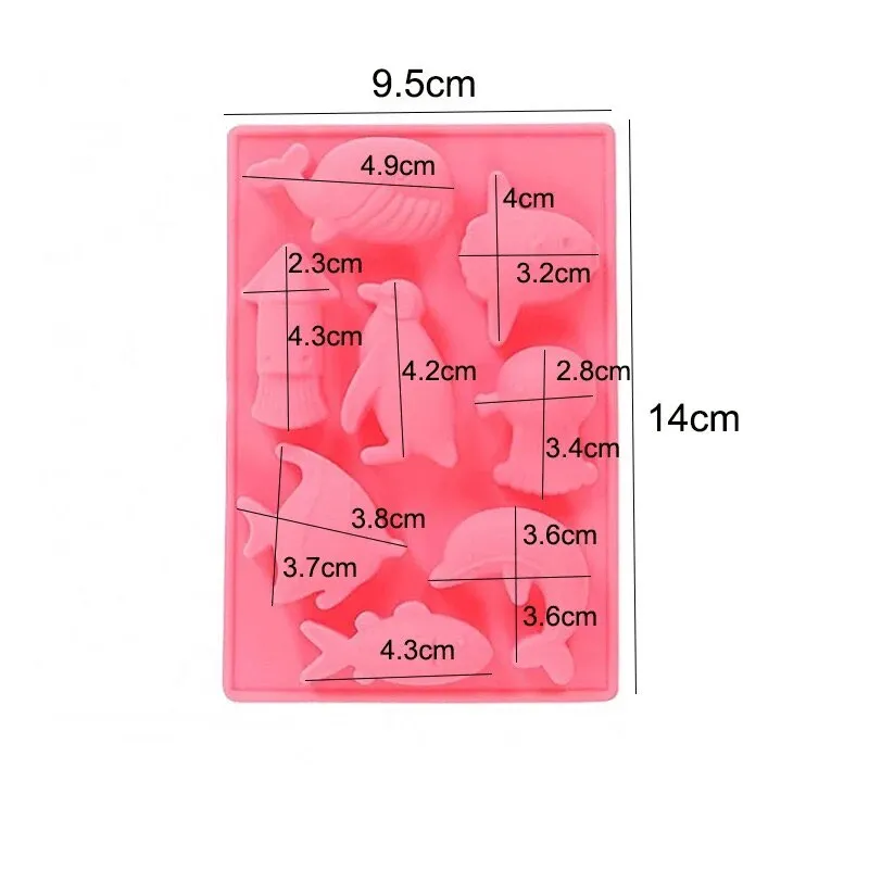 Marine Chocolate, Soap or Ice Cube (set of 2 pieces)