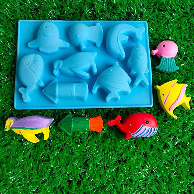 Marine Chocolate, Soap or Ice Cube (set of 2 pieces)