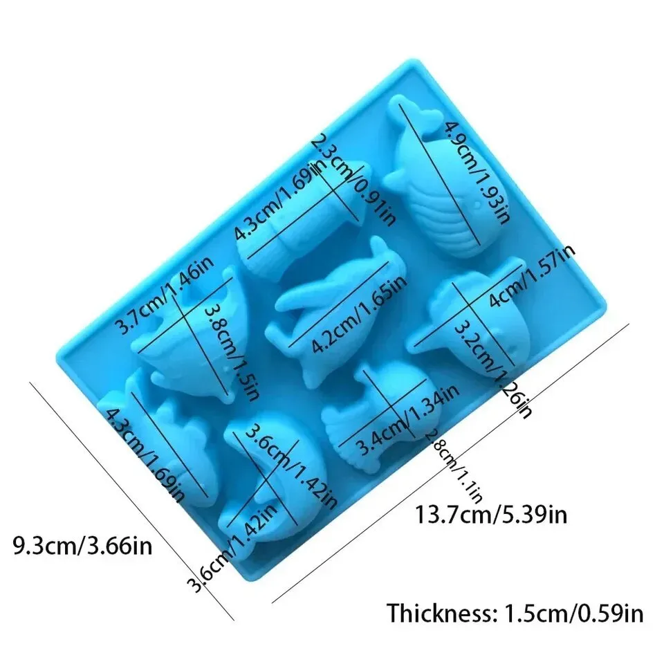 Marine Chocolate, Soap or Ice Cube (set of 2 pieces)