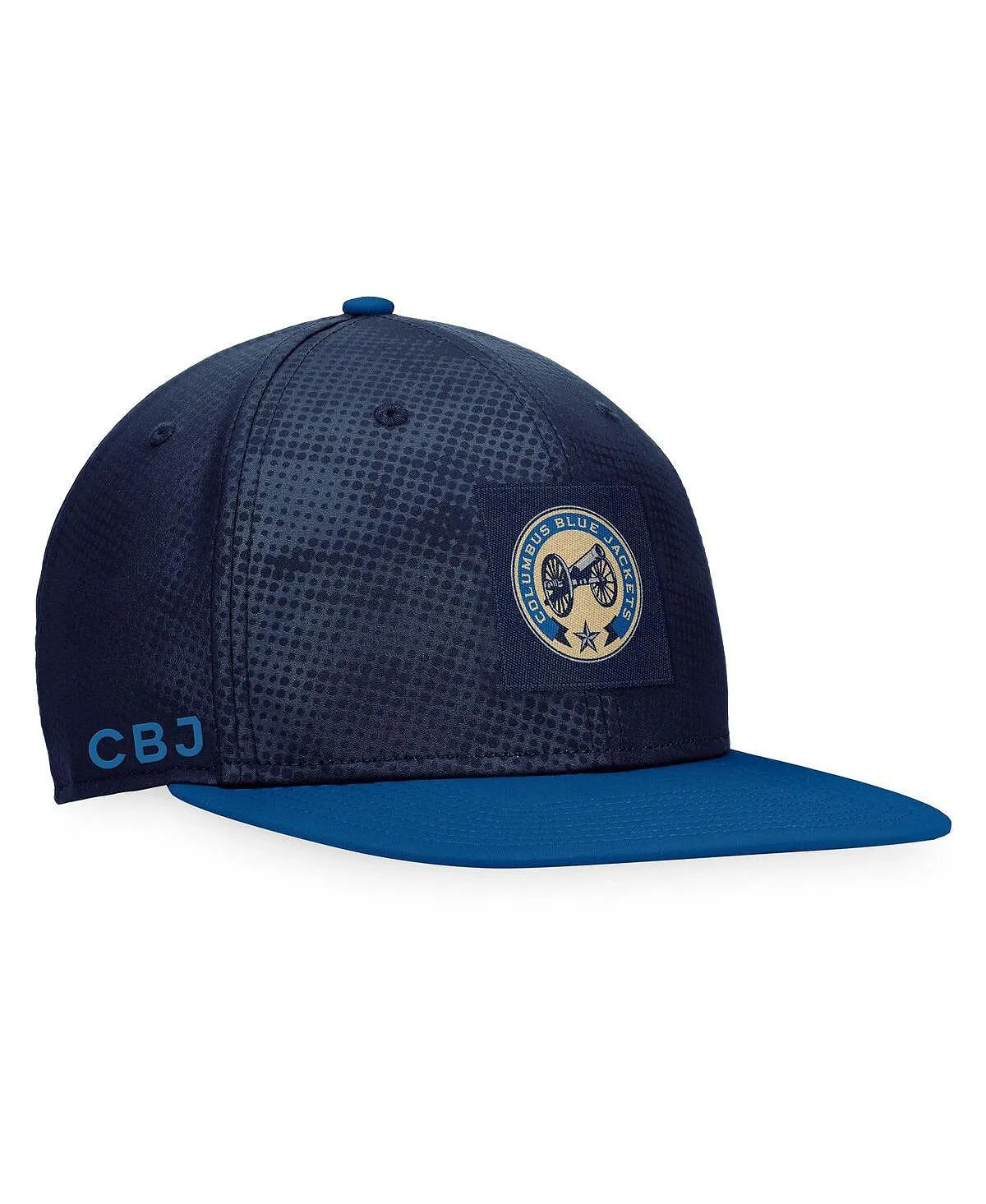 Men's Columbus Blue Jackets Authentic Pro Alternate Logo Snapback Fanatics Men's Navy Blue Cap