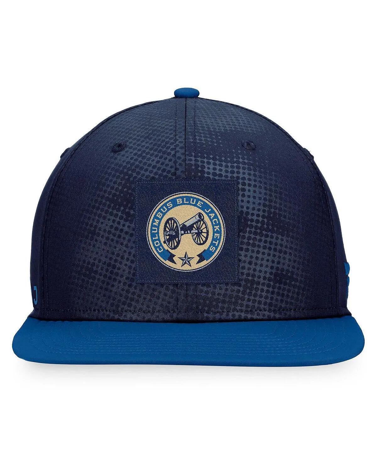 Men's Columbus Blue Jackets Authentic Pro Alternate Logo Snapback Fanatics Men's Navy Blue Cap