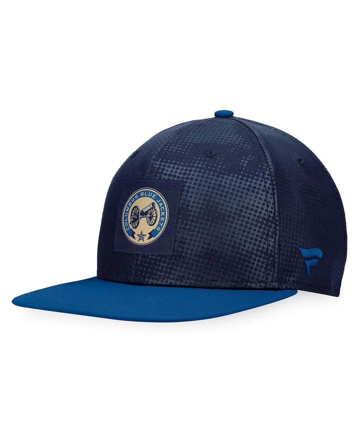 Men's Columbus Blue Jackets Authentic Pro Alternate Logo Snapback Fanatics Men's Navy Blue Cap