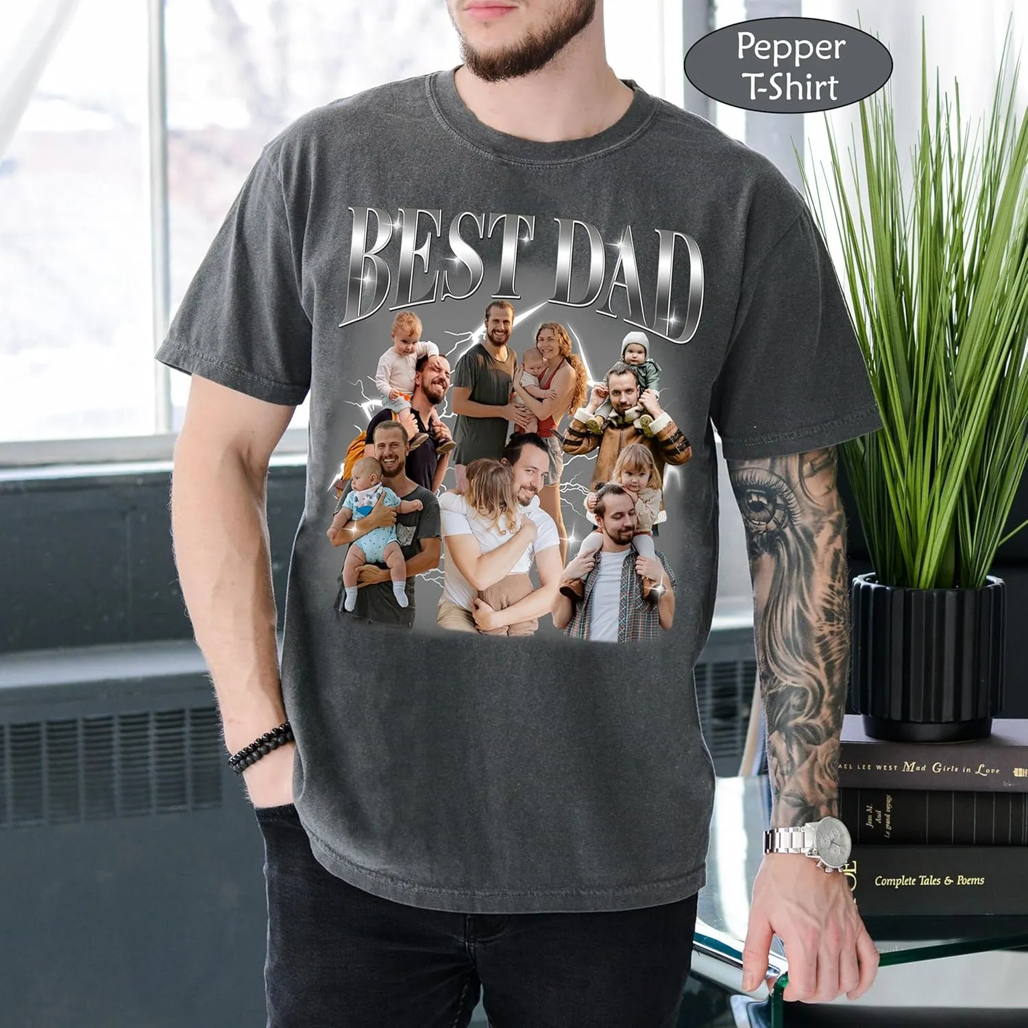 NAZENTI Custom Your Own Bootleg Rap Tee Shirts, Vintage Graphic 90s Shirt, Gifts for Boyfriend, Valentine Gifts for Him