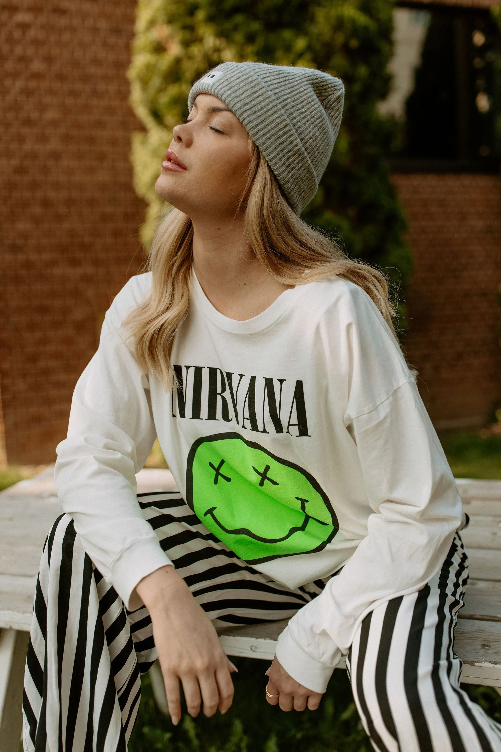 The Francis Striped Pants - Black