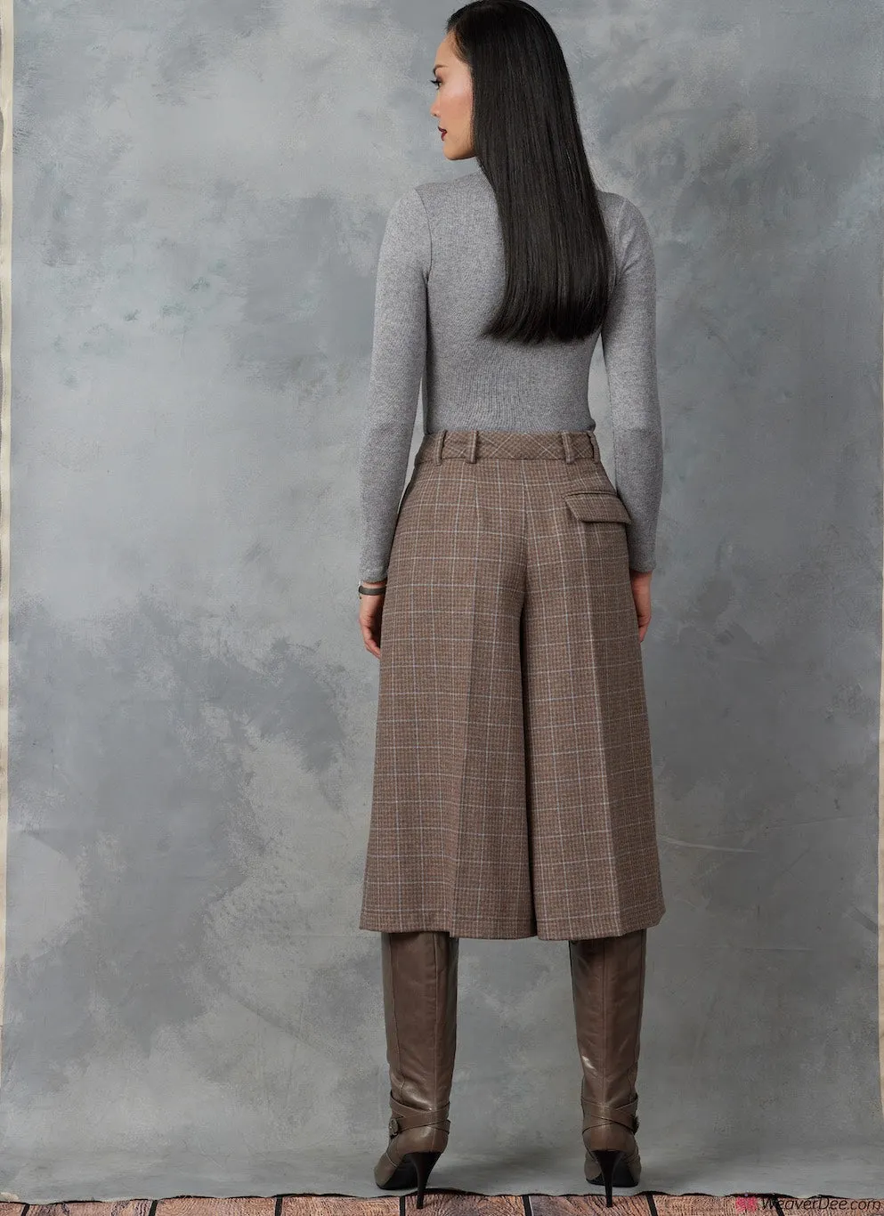 Vogue Pattern V1910 Misses' Trousers