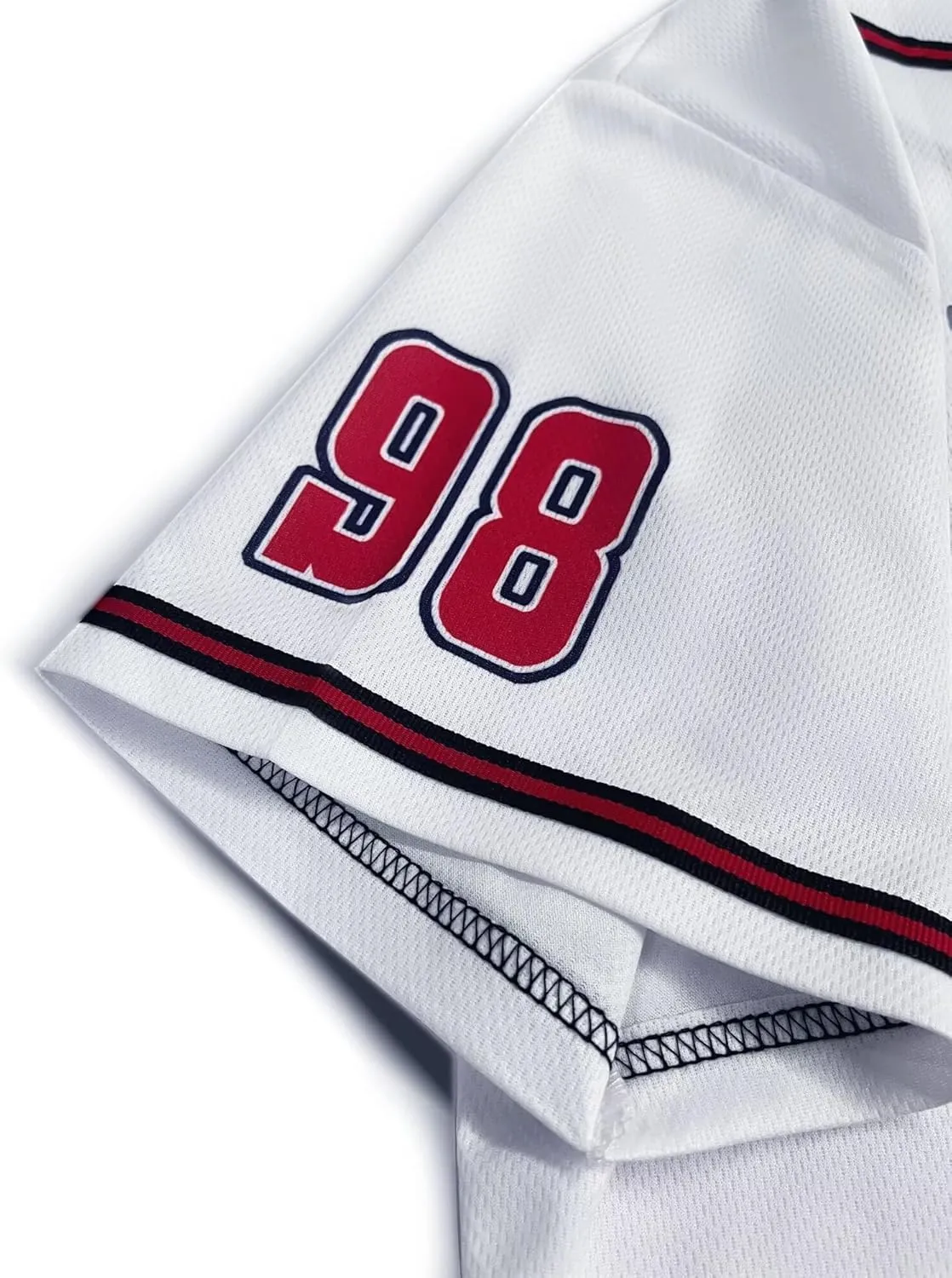 Women 98 Baseball Jersey Country Music Graphic Shirt Vintage Button Down Tshirt Fan Tops