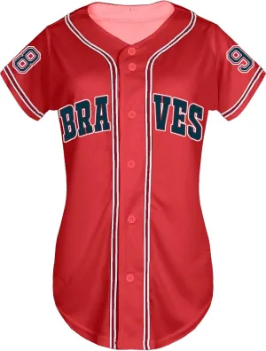 Women 98 Baseball Jersey Country Music Graphic Shirt Vintage Button Down Tshirt Fan Tops