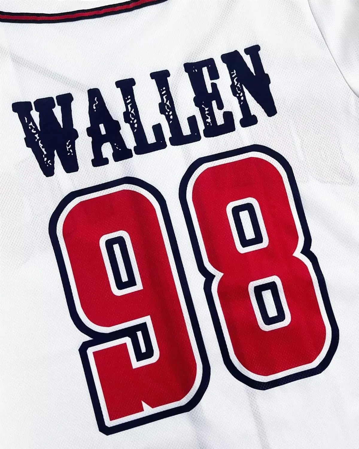 Women 98 Baseball Jersey Country Music Graphic Shirt Vintage Button Down Tshirt Fan Tops