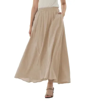 Women's Tulip Skirts Cotton Linen Skirts Maxi Skirts Summer Skirts Plus Size Skirts Handmade Skirts (Plus Size, Linen)
